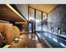LARGE PUBLIC BATH　＠HOTEL INDIGO Karuizawa