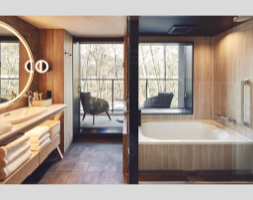 STANDARD RIVER VIEW WITH VIEW BATH　＠HOTEL INDIGO Karuizawa