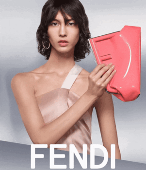 FENDI　first medium clutches bag
