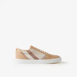 BURBERRY　leather sneaker