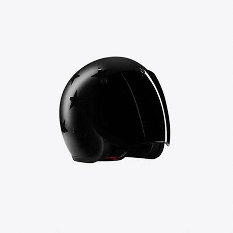 SAINT LAURENT × HEDON　モーターサイクルヘルメット